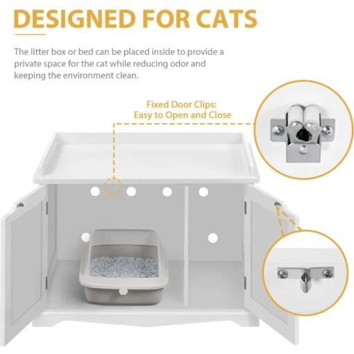 Yaheetech Litter Box Furniture Cat House -Cat Supply Store 677238 PT4. AC SS1800 V1687375633