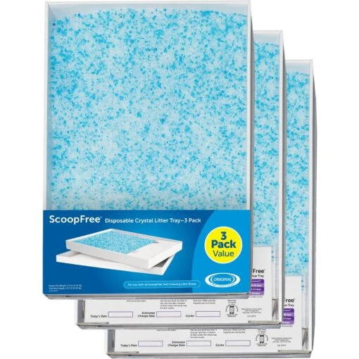 PetSafe ScoopFree Complete Disposable Crystal Litter Tray & PetSafe ScoopFree Complete Plus Self-Cleaning Litter Box -Cat Supply Store 694182 PT1. AC SS1800 V1668549517