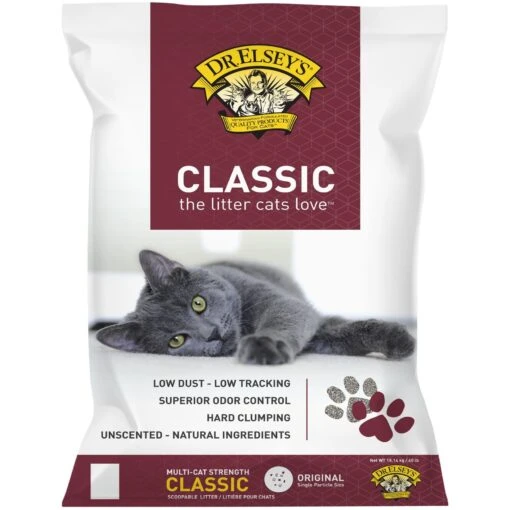 Dr. Elsey's Classic Unscented Clumping Clay Cat Litter -Cat Supply Store 70031 MAIN. AC SS1800 V1701368835