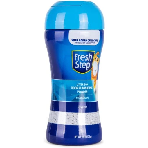 Fresh Step Products Litter Box Charcoal Odor Eliminating Powder Cat Stain Remover -Cat Supply Store 700470 PT1. AC SS1800 V1670515476