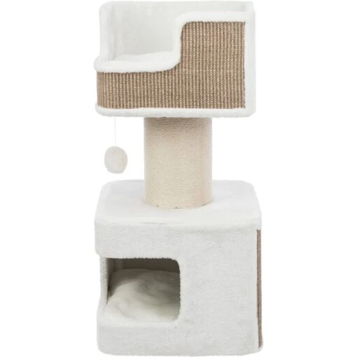 TRIXIE Ava Cat Scratching Post, XX-Large, Brown/White -Cat Supply Store 701422 PT3. AC SS1800 V1668551350