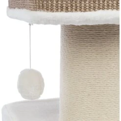 TRIXIE Ava Cat Scratching Post, XX-Large, Brown/White -Cat Supply Store 701422 PT5. AC SS1800 V1668548198