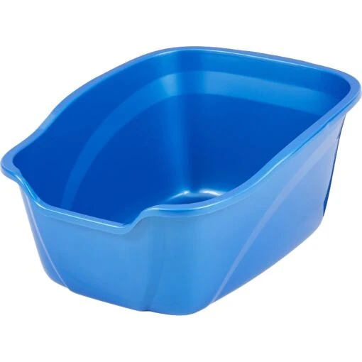 Van Ness High Sides Cat Litter Pan, Blue -Cat Supply Store 70442 PT1. AC SS1800 V1565284329