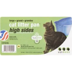 Van Ness High Sides Cat Litter Pan, Blue -Cat Supply Store 70442 PT8. AC SS1800 V1540302511