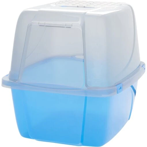 Van Ness Translucent Enclosed Cat Litter Pan -Cat Supply Store 70455 PT1. AC SS1800 V1565284636