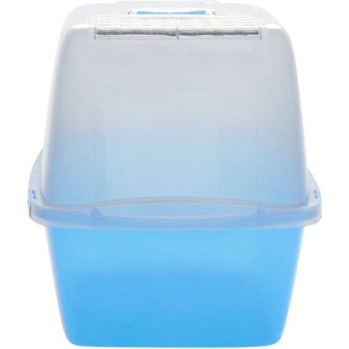 Van Ness Translucent Enclosed Cat Litter Pan -Cat Supply Store 70455 PT4. AC SS1800 V1536765011