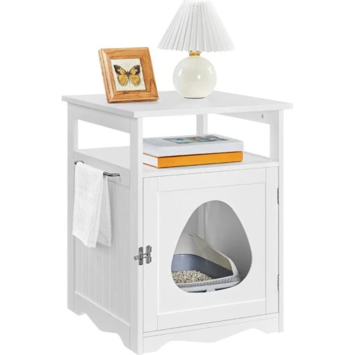 Yaheetech Box Furniture With Open Shelf Cat Litter Box -Cat Supply Store 705174 PT1. AC SS1800 V1687375191