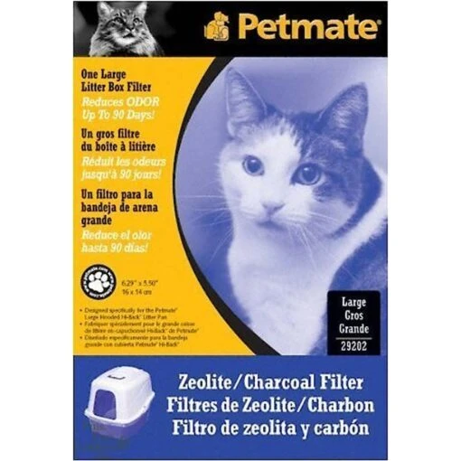 Petmate Zeolite Basic Litter Box Filter -Cat Supply Store 70641 MAIN. AC SS1800 V1489177376