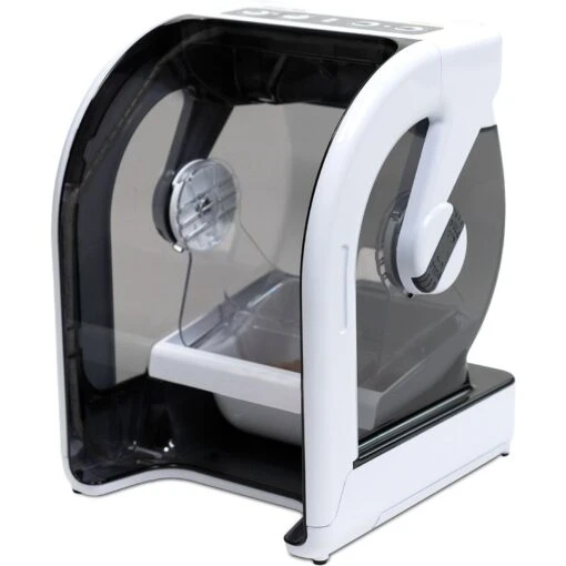 Closer Pets MiBowl Microchip Dog & Cat Feeder, White & Black -Cat Supply Store 710014 MAIN. AC SS1800 V1668185128