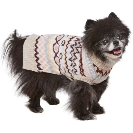 Frisco Sherpa Lined Fairisle Dog & Cat Sweater -Cat Supply Store 718422 PT2. AC SS1800 V1703184630