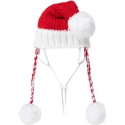 Frisco Chunky Knit Santa Dog & Cat Hat -Cat Supply Store 744878 PT3. AC SS1800 V1694802017