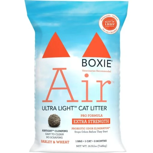 Boxiecat Air Lightweight Extra Strength Unscented Clumping Cat Litter -Cat Supply Store 751886 MAIN. AC SS1800 V1673451375