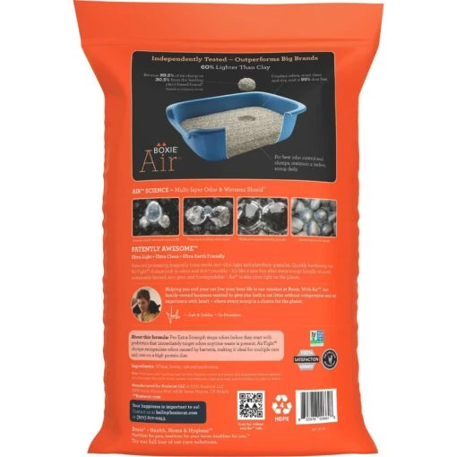 Boxiecat Air Lightweight Extra Strength Unscented Clumping Cat Litter -Cat Supply Store 751886 PT1. AC SS1800 V1673461938