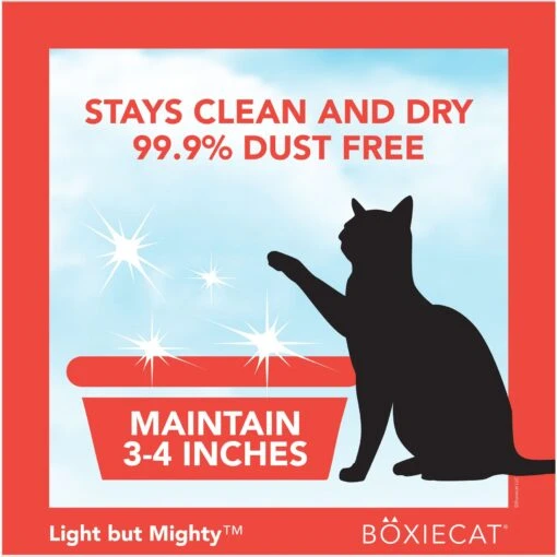 Boxiecat Air Lightweight Extra Strength Unscented Clumping Cat Litter -Cat Supply Store 751886 PT5. AC SS1800 V1673467045