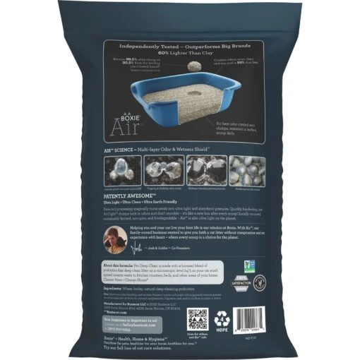 Boxiecat Air Lightweight Deep Clean Probiotic Unscented Clumping Cat Litter -Cat Supply Store 751902 PT1. AC SS1800 V1673451313