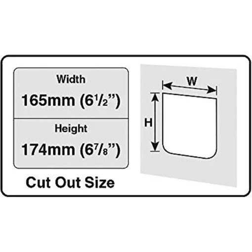 Cat Mate Lockable Cat Flap -Cat Supply Store 75268 PT1. AC SS1800 V1488503738