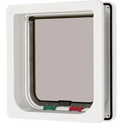 Cat Mate 4-Way Locking Cat Flap With Door Liner -Cat Supply Store 75277 PT4. AC SS1800 V1488504028