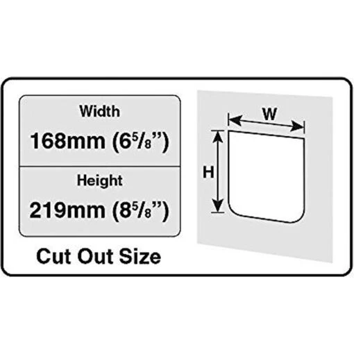 Cat Mate Electromagnetic Cat Flap -Cat Supply Store 75286 PT1. AC SS1800 V1488503744