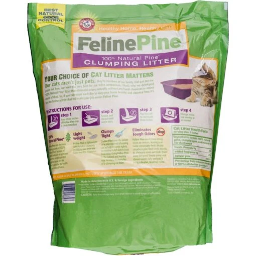 Feline Pine Scoop Unscented Clumping Wood Cat Litter -Cat Supply Store 75431 PT1. AC SS1800 V1456868178