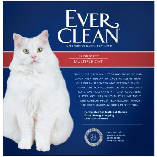 Ever Clean Multi-Cat Fresh Scented Clumping Clay Cat Litter -Cat Supply Store 75543 PT4. AC SS1800 V1556635066