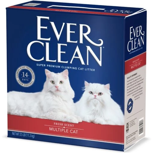 Ever Clean Multi-Cat Fresh Scented Clumping Clay Cat Litter -Cat Supply Store 75543 PT5. AC SS1800 V1556635025