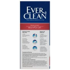 Ever Clean Multi-Cat Fresh Scented Clumping Clay Cat Litter -Cat Supply Store 75543 PT6. AC SS1800 V1556635023