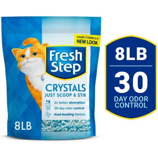 Fresh Step Fresh Scented Non-Clumping Crystal Cat Litter -Cat Supply Store 75545 MAIN. AC SS1800 V1694454598