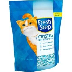 Fresh Step Fresh Scented Non-Clumping Crystal Cat Litter -Cat Supply Store 75545 PT4. AC SS1800 V1694464735