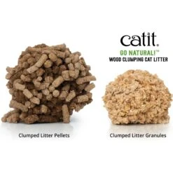 Catit Go Natural Wood Clumping Cat Litter, 6.4-lb Bag -Cat Supply Store 756086 PT3. AC SS1800 V1673625870