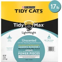 Tidy Max Lightweight Unscented Cat Litter, 17-lb Box -Cat Supply Store 756574 PT1. AC SS1800 V1699367749