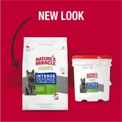 Nature's Miracle Intense Defense Odor Control Cat Litter, 40-lb Bag -Cat Supply Store 767566 PT4. AC SS1800 V1675712602