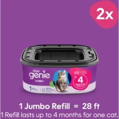 Litter Genie Jumbo Refill -Cat Supply Store 768326 PT1. AC SS1800 V1698848332