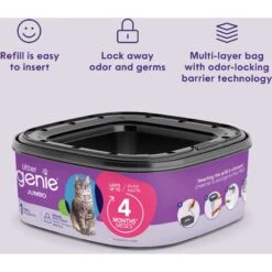 Litter Genie Jumbo Refill -Cat Supply Store 768326 PT2. AC SS1800 V1695137786