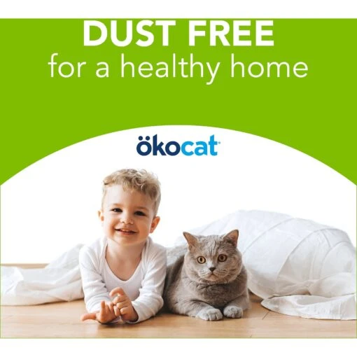 Okocat Dust-Free Unscented Non-Clumping Paper Pellet Cat Litter -Cat Supply Store 78964 PT6. AC SS1800 V1588887373