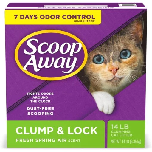 Scoop Away Clump & Lock Scented Clumping Clay Cat Litter -Cat Supply Store 80310 PT5. AC SS1800 V1694459346