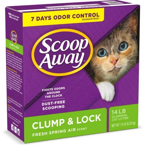 Scoop Away Clump & Lock Scented Clumping Clay Cat Litter -Cat Supply Store 80310 PT8. AC SS1800 V1586179750