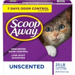 Scoop Away Unscented Clumping Clay Cat Litter -Cat Supply Store 80311 PT4. AC SS1800 V1694463482