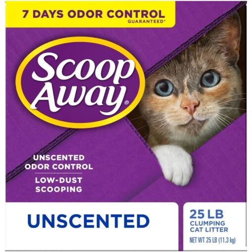 Scoop Away Unscented Clumping Clay Cat Litter -Cat Supply Store 80311 PT5. AC SS1800 V1694458885