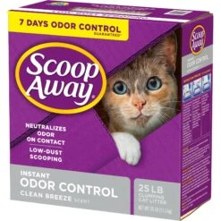 Scoop Away Clean Breeze Scented Clumping Clay Cat Litter -Cat Supply Store 80313 PT8. AC SS1800 V1663967754