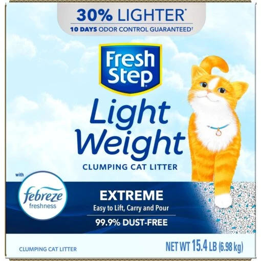 Fresh Step Lightweight Febreze Scented Clumping Clay Cat Litter -Cat Supply Store 80336 PT7. AC SS1800 V1694457272