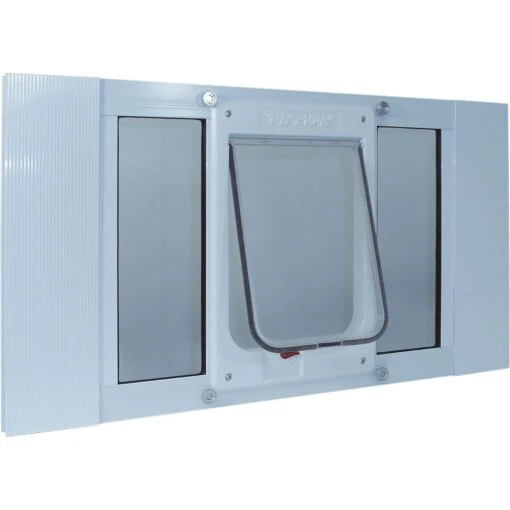 Ideal Pet Products Sash Window Chubby Cat Door -Cat Supply Store 841750 MAIN. AC SS1800 V1685461223