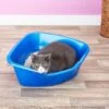 Van Ness High Side Corner Cat Litter Pan, Blue -Cat Supply Store 86334 MAIN. AC SS1800 V1565284737