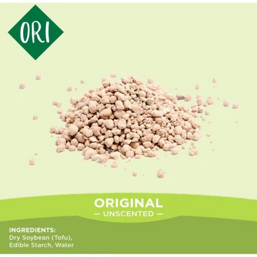 O.R.I./GRAYSTONE NATURAL Granular Tofu Cat Litter For Automatic Self-Cleaning Litter Box Robots, 4.5-lb Refill Bag -Cat Supply Store 867366 PT4. AC SS1800 V1687890148