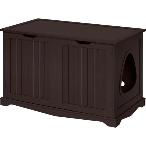 Yaheetech Cat Litter Box Enclosure -Cat Supply Store 871886 PT1. AC SS1800 V1686250368