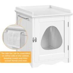 Yaheetech Indoor Cat Litter Box Enclosure -Cat Supply Store 871918 PT6. AC SS1800 V1686247986