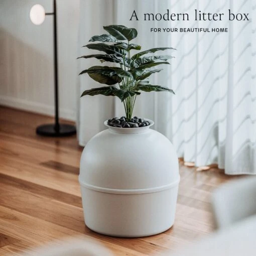 Bundle & Bliss Secret Litter Box Hidden Cat Litter Box Plant -Cat Supply Store 897430 PT1. AC SS1800 V1687885964