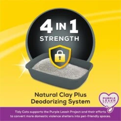 Tidy Cats 4-in-1 Scented Clumping Clay Cat Litter -Cat Supply Store 89881 PT3. AC SS1800 V1701881717