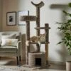 Frisco 64-in Real Carpet Wooden Cat Tree And Condo -Cat Supply Store 914950 MAIN. AC SS1800 V1697732994