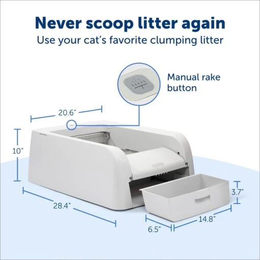 PetSafe ScoopFree Clumping Self-Cleaning Cat Litter Box -Cat Supply Store 930390 PT2. AC SS1800 V1691085620