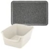 Frisco High Sided Cat Litter Box, Extra Large & Frisco Rectangular Cat Litter Mat -Cat Supply Store 933398 MAIN. AC SS1800 V1692305015